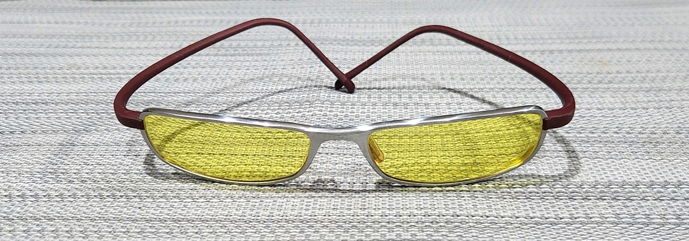 Designer × Tag Heuer × Vintage Tag Heuer Eyeglasses 2007 332 Brushed Grey Brown Stretched Size ONE SIZE - 1 Thumbnail