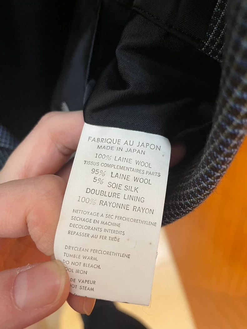 Yohji Yamamoto Yohji Yamamoto size m 95AW Cut and Piece Suit 2501-Nextarro Size 38R - 8 Thumbnail