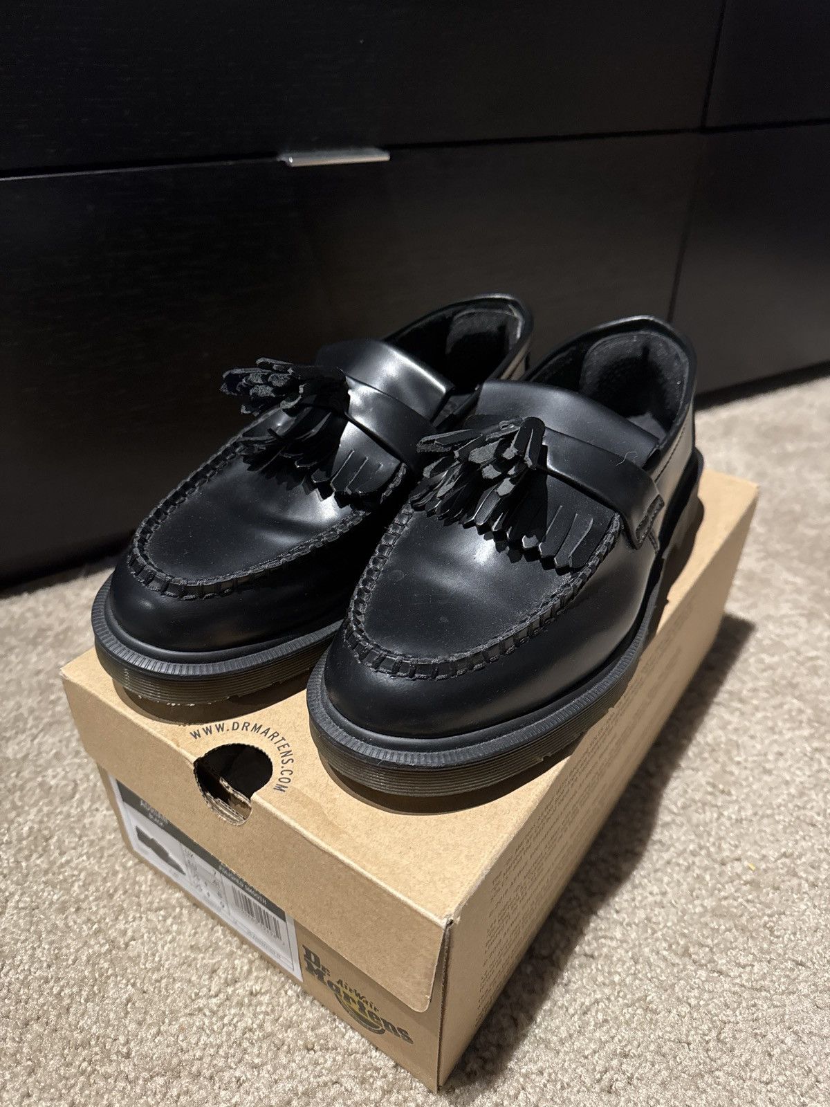 Dr. Martens Dr. Martens Adrian Leather Loafers Size US 8 / EU 41 - 1 Thumbnail