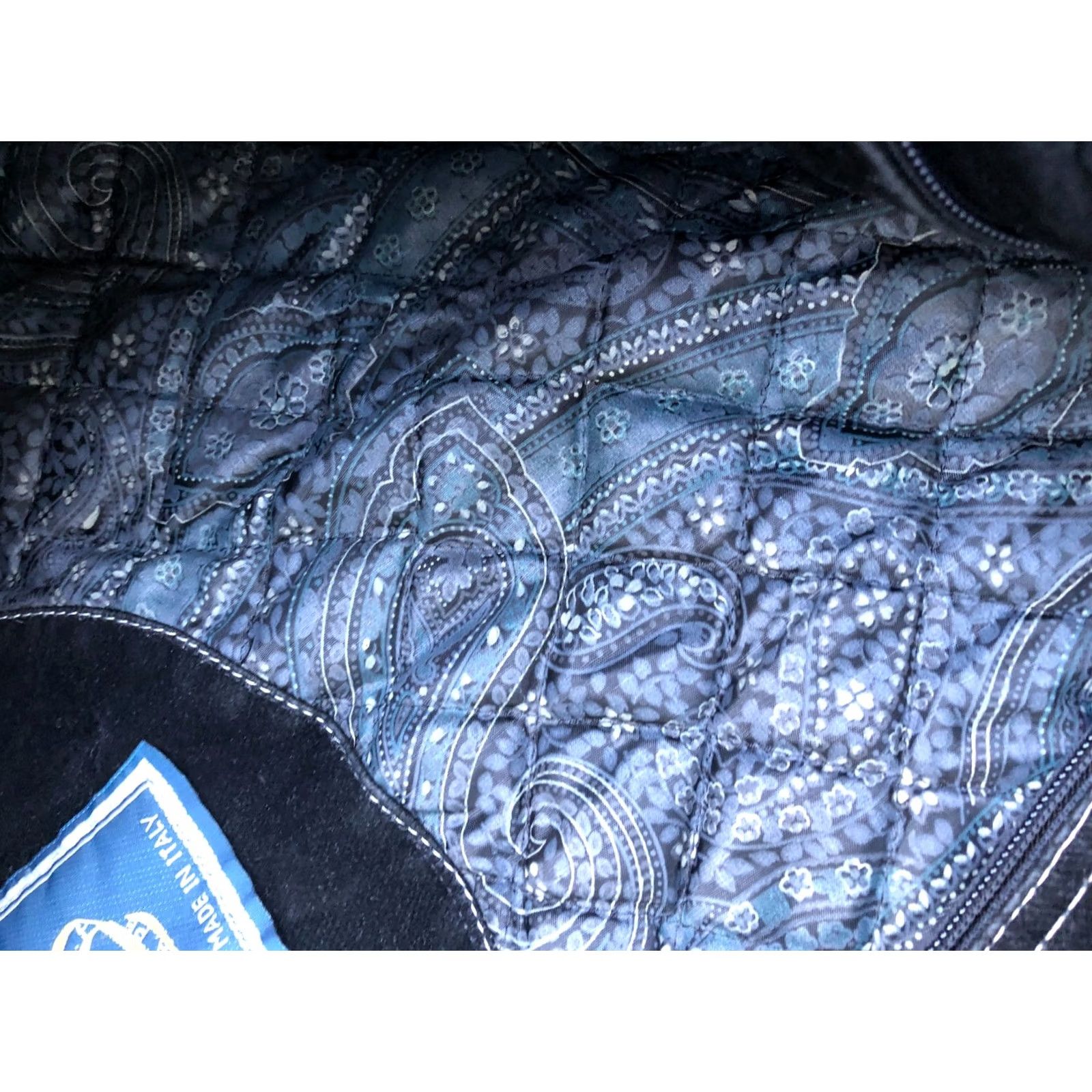 Vintage V PE.CA. Fireman Metal Clips Jacket Men's 2XL Black Quilted Lining Hoodie Italy Size US XXL / EU 58 / 5 - 6 Thumbnail
