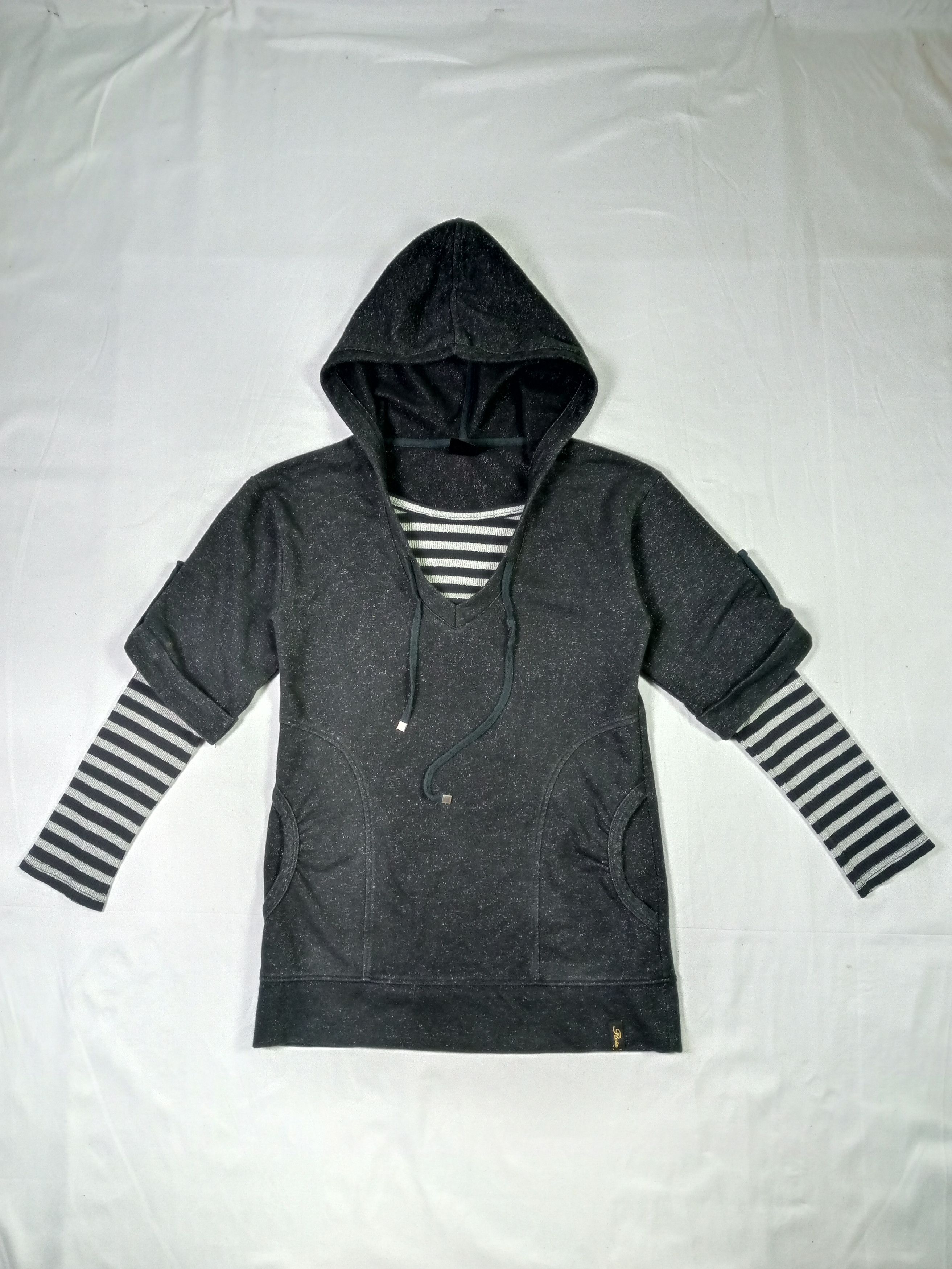 Issey Miyake × Japanese Brand × Le Grande Bleu (L.G.B.) Reiz Double Layer Hoodie If Six Was Nine Lgb Style Size M / US 6-8 / IT 42-44 - 1 Thumbnail