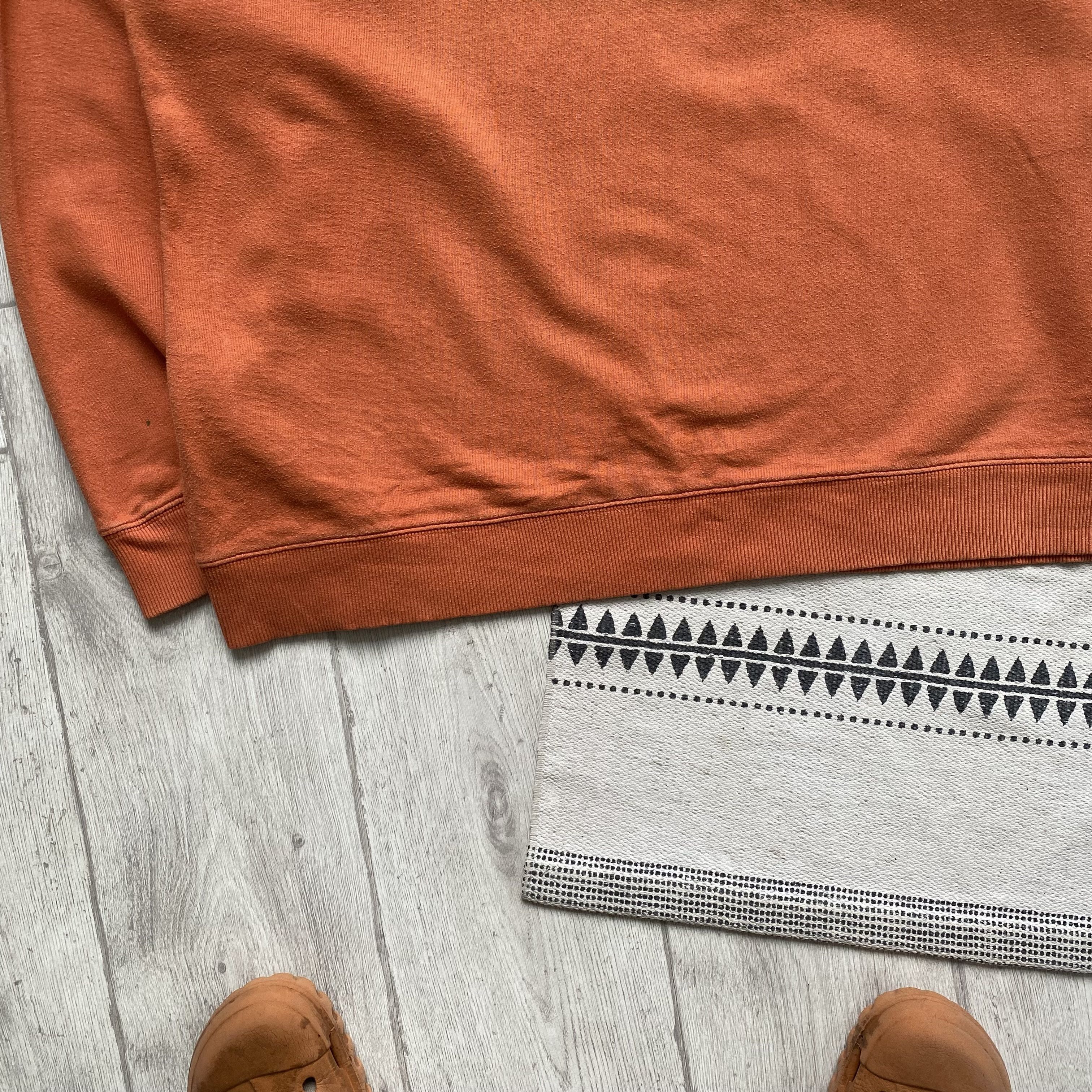 Timberland 🍊 Vintage Timberland Sweatshirt 90s Big Logo Pullover Size US XL / EU 56 / 4 - 2 Thumbnail