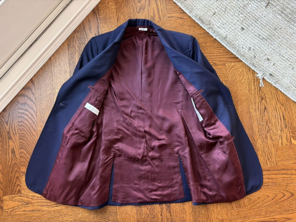 Designer × Gucci Gucci Store Employee Jacket Gucci Blazer Lapel Wool Mohair Size M / US 6-8 / IT 42-44 - 4 Thumbnail