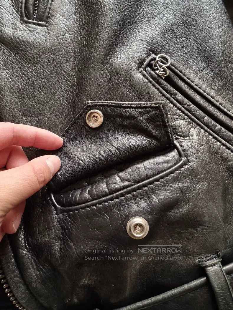 Schott Schott Classic leather jacket Size US L / EU 52-54 / 3 - 8 Thumbnail