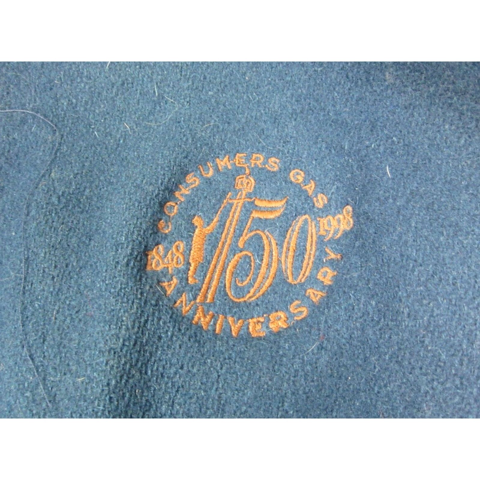 Vintage VINTAGE Canada Varsity Jacket Mens Large Blue Wool Leather Letterman 90s Bomber Jacket Size US L / EU 52-54 / 3 - 3 Thumbnail
