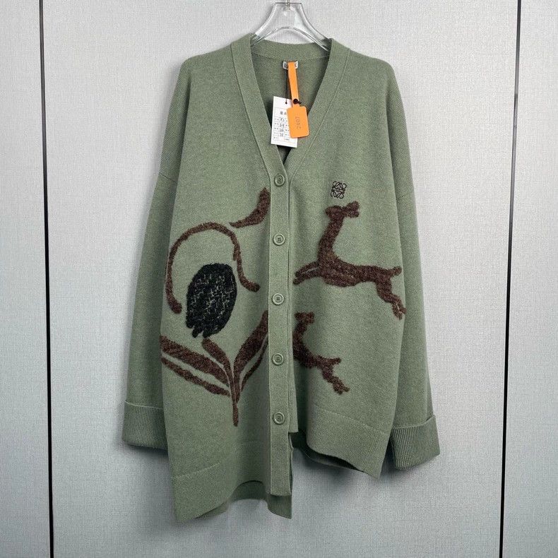 Loewe LOEWE Asymmetric deer sweater Size XS / US 0-2 / IT 36-38 - 1 Thumbnail