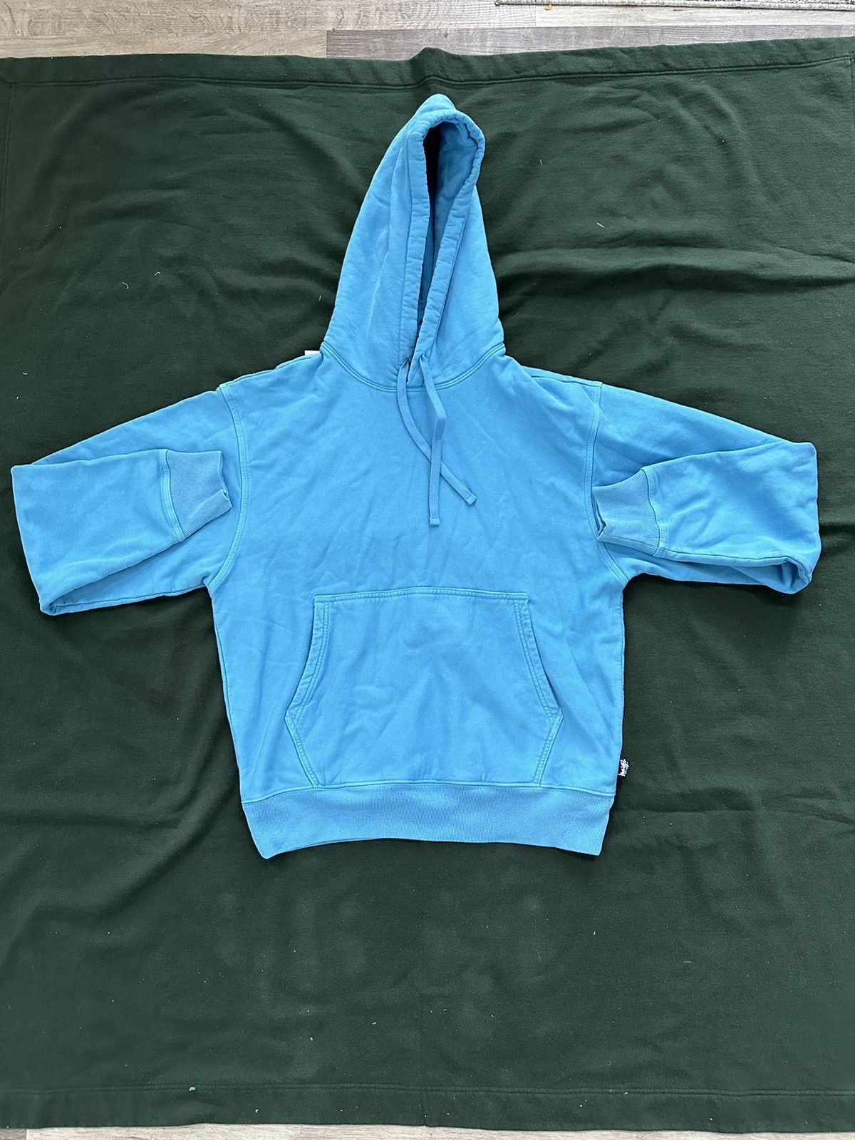 Stussy PIGMENT DYED FLEECE HOODIE Size US S / EU 44-46 / 1 - 1 Thumbnail