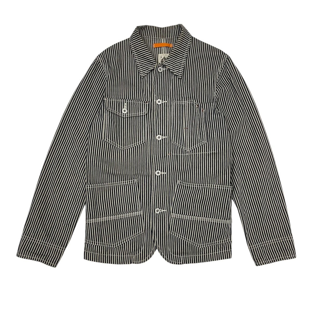 Vintage Jungle Storm Hickory Button Jacket