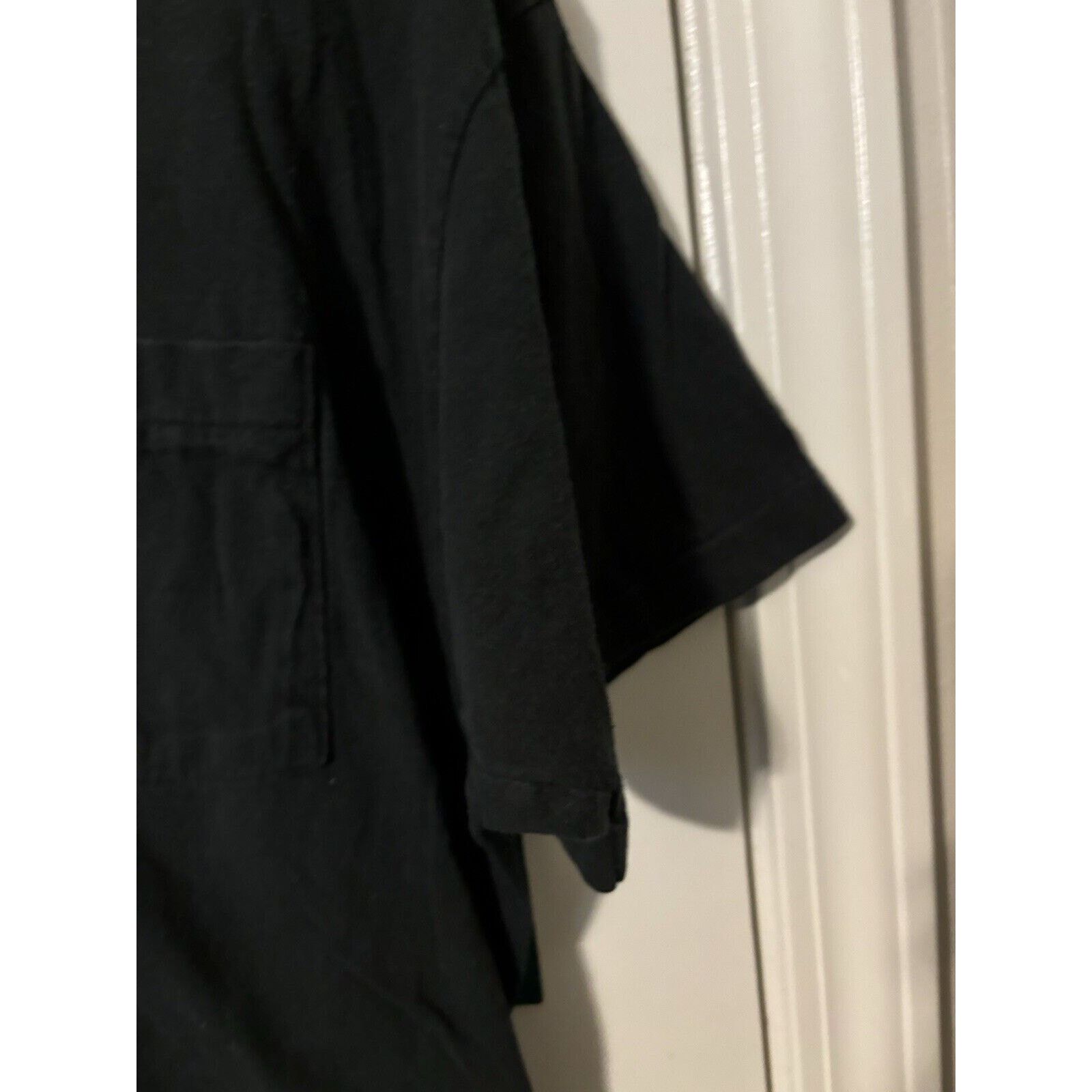 Other Vintage Faded Black Blank Shirt Size Unknown Brand Unknown Size US L / EU 52-54 / 3 - 2 Thumbnail