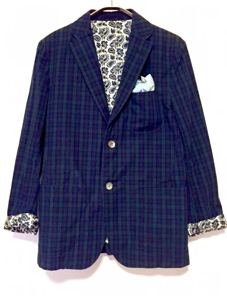 Comme des Garcons Comme des Garçons Blue Green Blazer 2505-Nextarrow Size US XS / EU 42 / 0 - 2 Thumbnail
