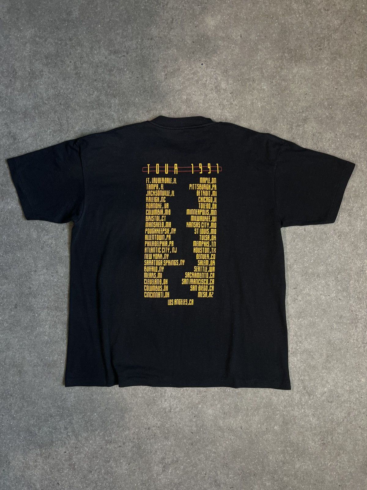 Band Tees × Vintage 90s Styx Edge Of The Century Tour Size US L / EU 52-54 / 3 - 6 Thumbnail