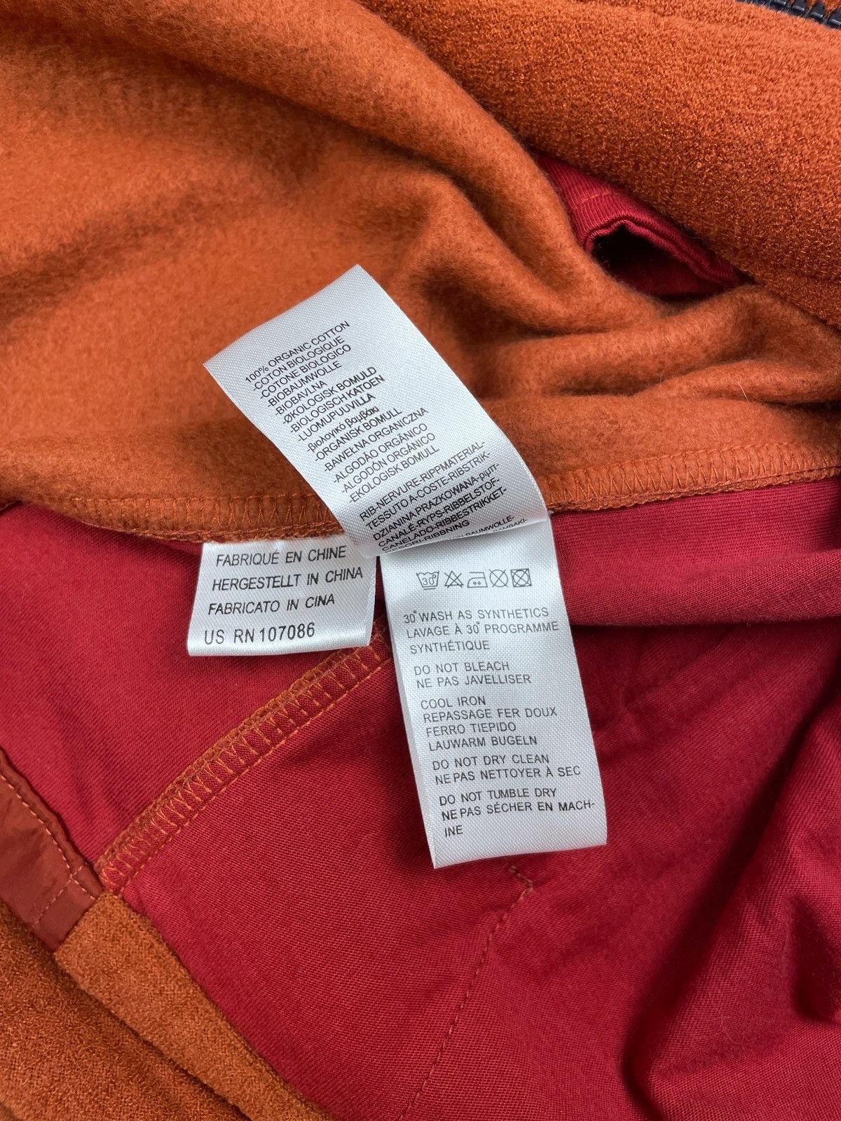Paul Smith PS Paul Smith Terry Fleece Nylon Zip Orange Sweater Jacket M Size US M / EU 48-50 / 2 - 13 Thumbnail