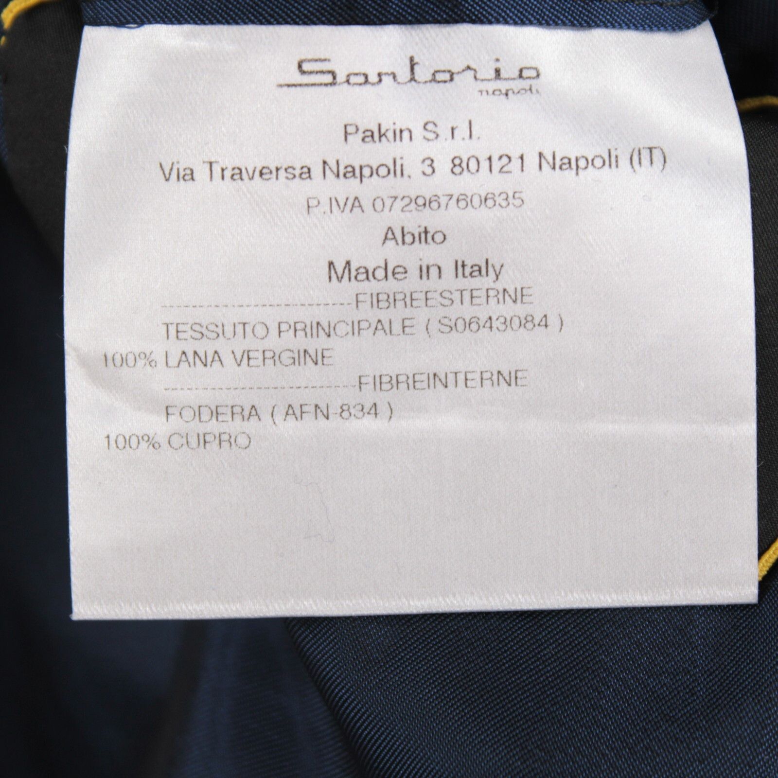 SARTORIO Sartorio Suit Size US 46 Regular in Blue Size 46R - 9 Thumbnail