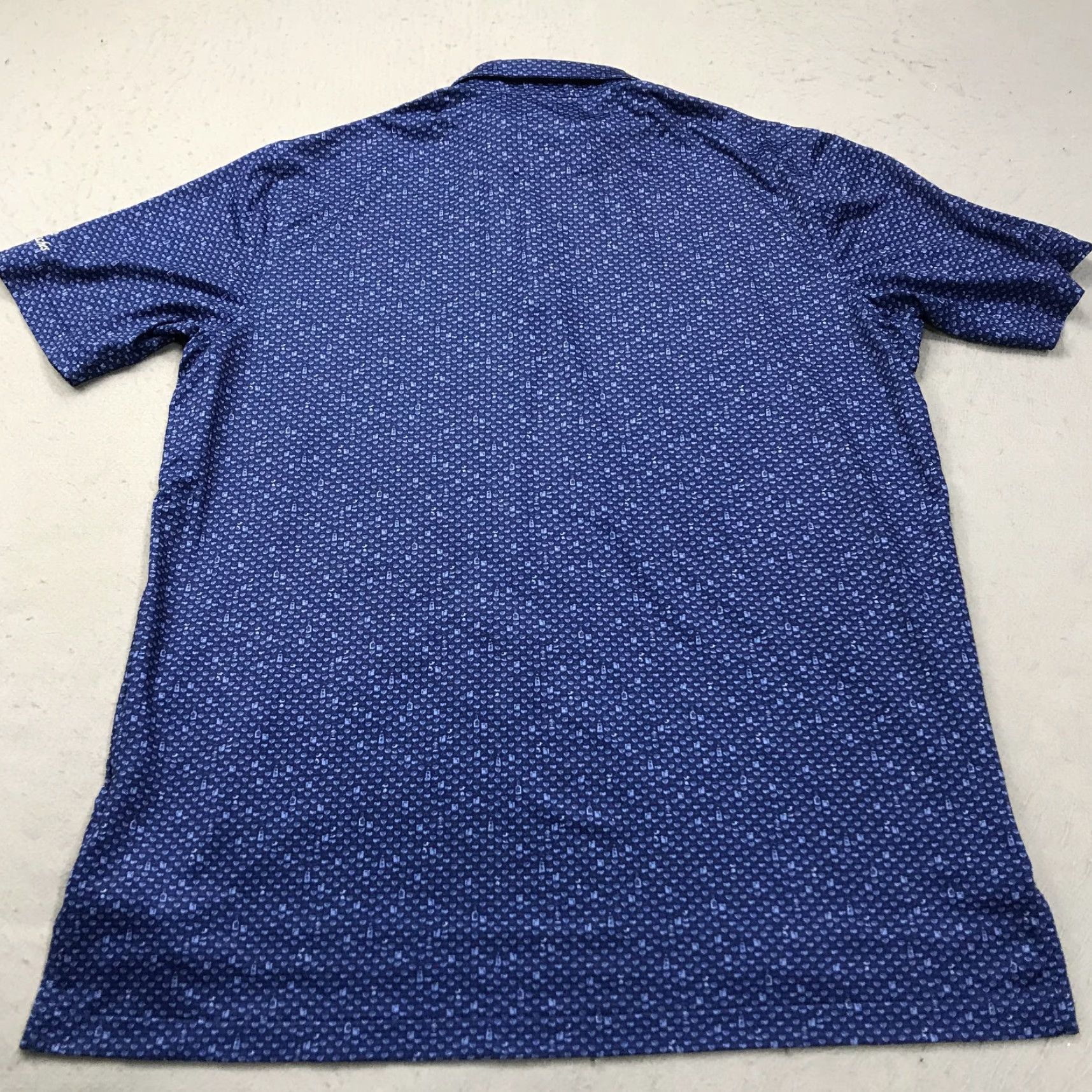 Peter Millar Peter Millar Polo Shirt Mens Large Blue Golf Summer Comfort Beach Battle Size US L / EU 52-54 / 3 - 6 Thumbnail