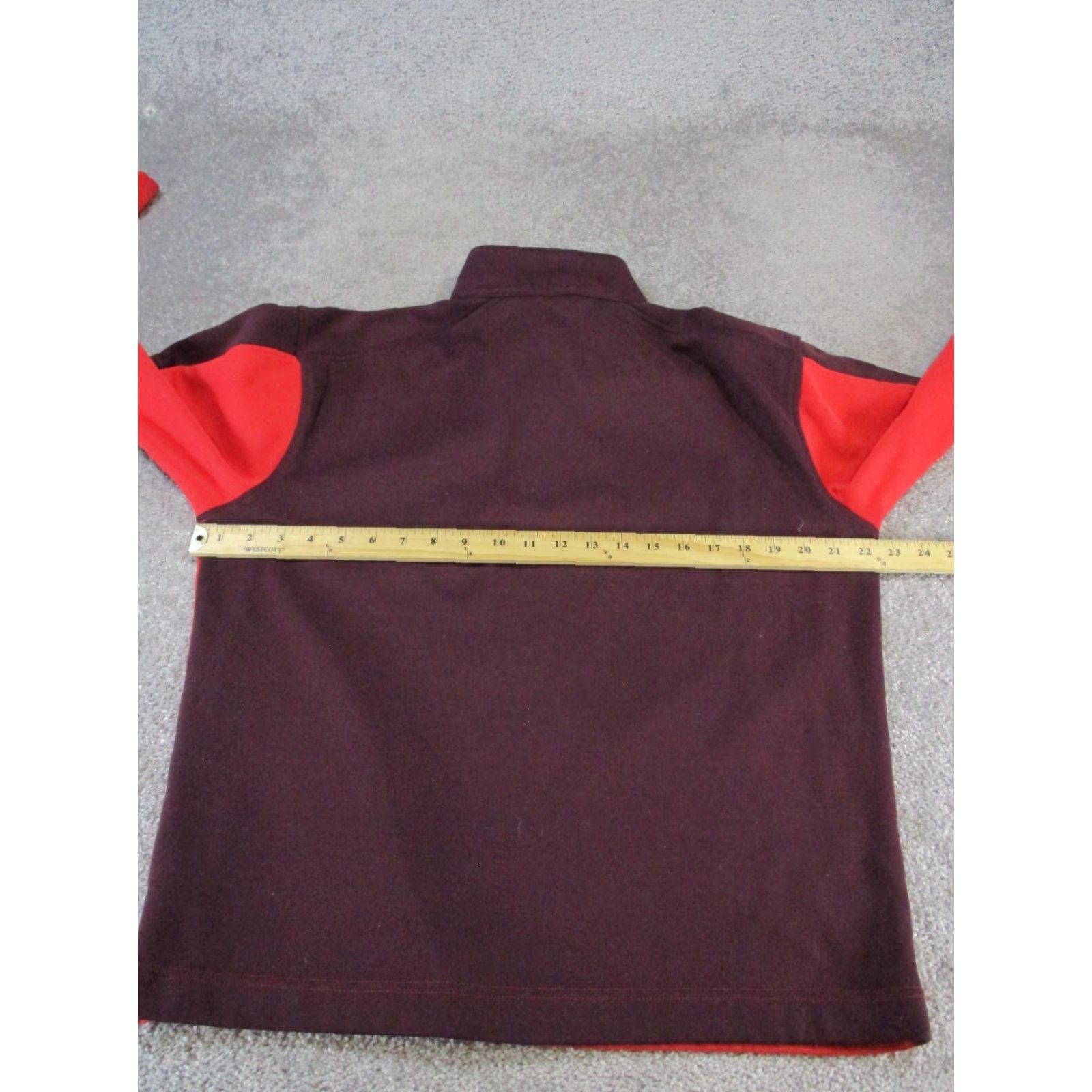 Nike Nike Golf Sweater Mens Medium Red Burgundy Quarter Zip Fleece Size US M / EU 48-50 / 2 - 6 Thumbnail