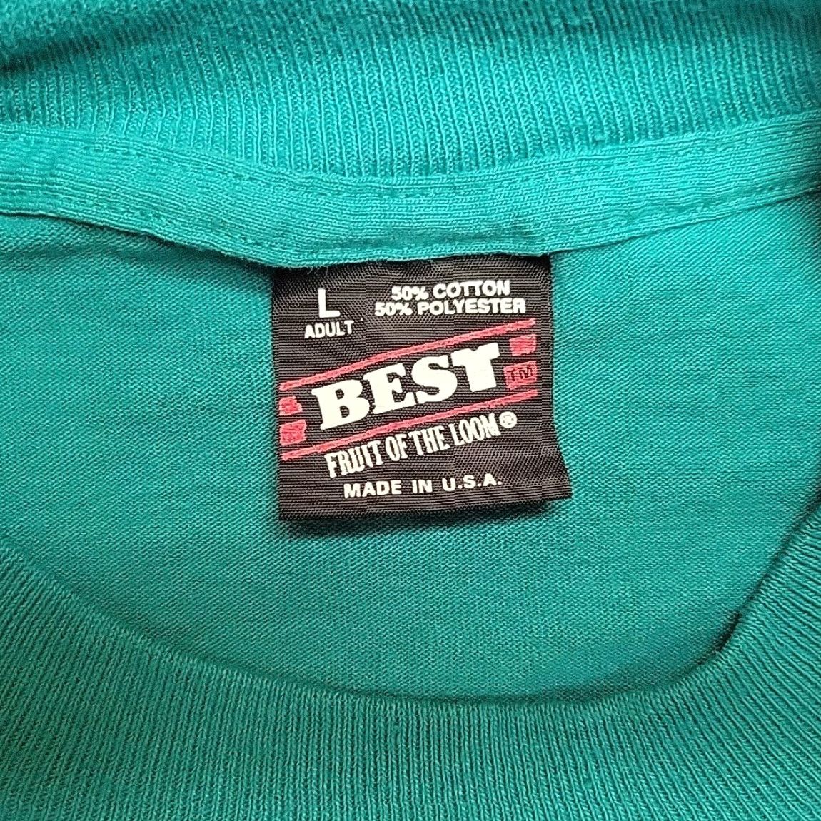 Vintage VINTAGE Best Central Washington State Fair Shirt Mens L Green T-Shirt United States Crew Neck Short Sleeve Size US L / EU 52-54 / 3 - 3 Thumbnail