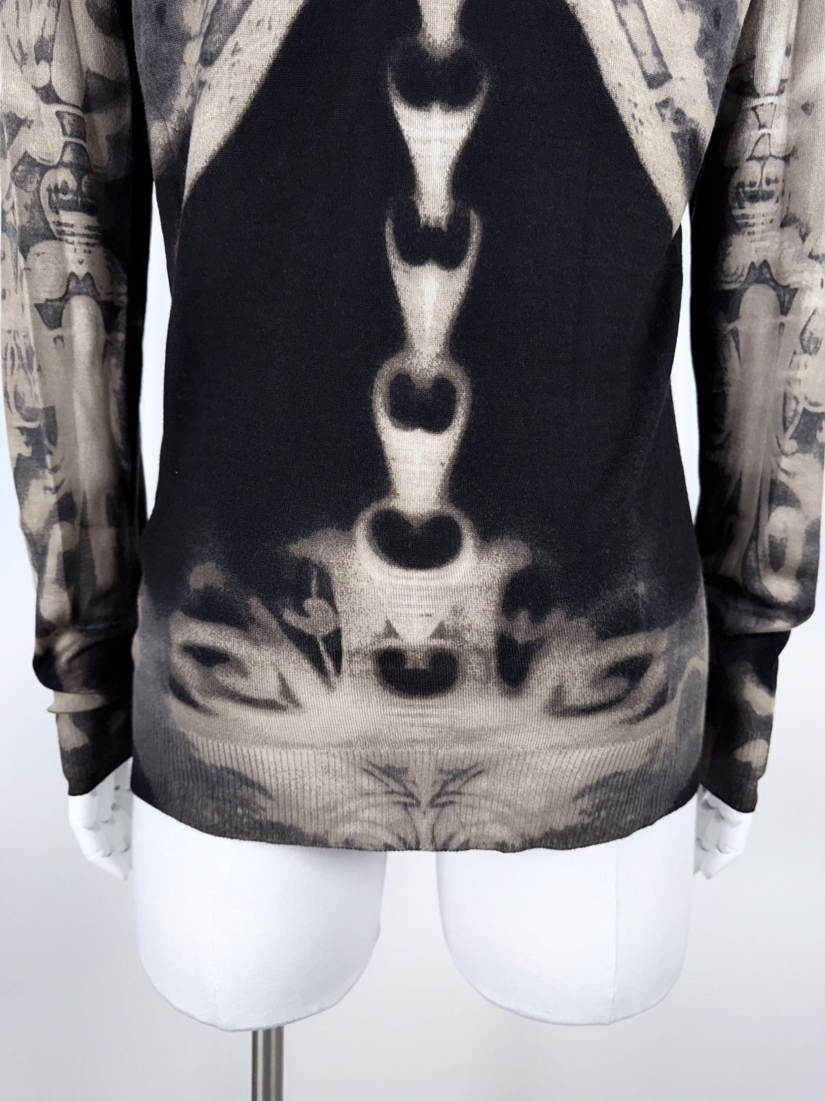 Alexander McQueen A/W 2010 Tribal Skeleton Knit Size US M / EU 48-50 / 2 - 15 Thumbnail