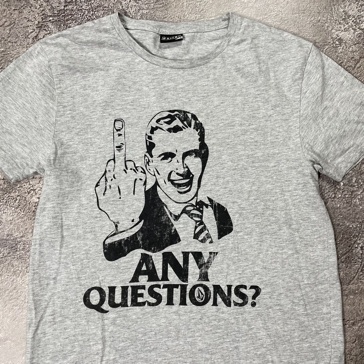 Vintage Vintage Y2K Graphic Tee Sun Faded Funny Middle Finger Street Size US S / EU 44-46 / 1 - 5 Thumbnail