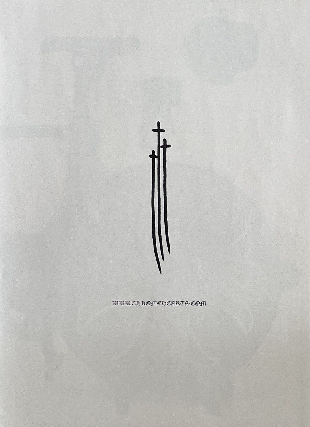 Chrome Hearts Chrome Hearts sword cross 9x11 Framed poster Size ONE SIZE - 2 Thumbnail