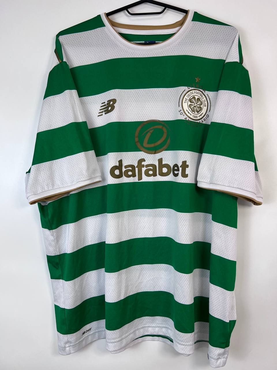 New Balance CELTIC 2017 2018 HOME SHIRT JERSEY NEW BALANCE SIZE XL Size US XL / EU 56 / 4 - 1 Thumbnail