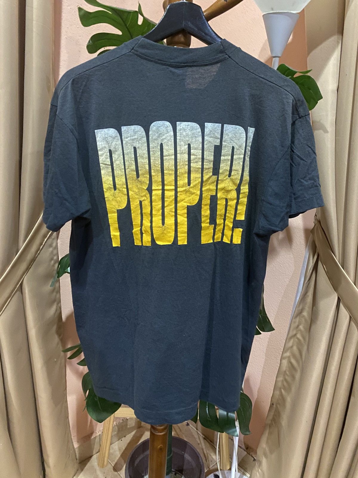 Rap Tees Vintage MC Hammer Proper! Graphic Tour T-Shirt 1990s Hip-Hop Size US M / EU 48-50 / 2 - 7 Thumbnail