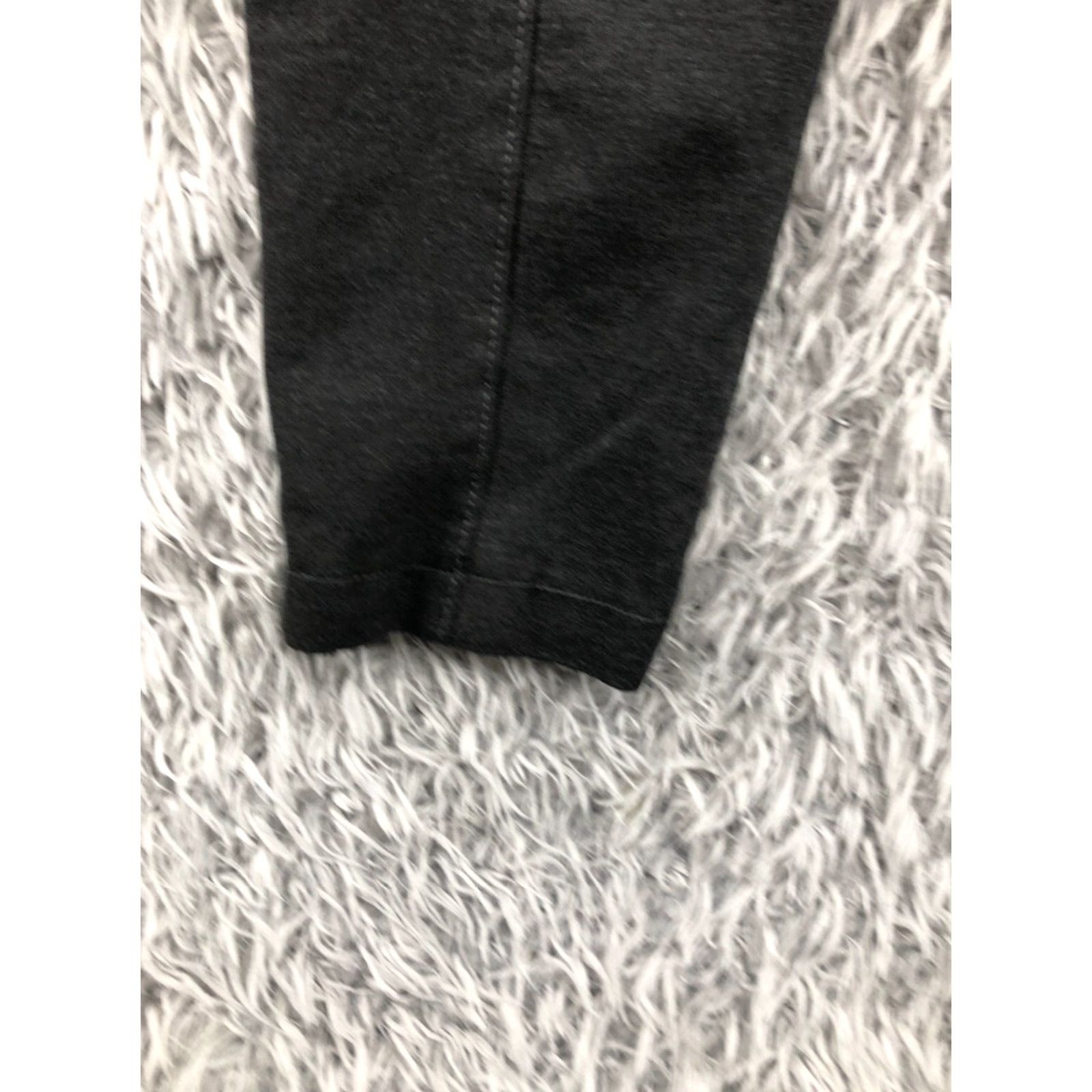 Anne Klein Anne Klein Skinny Pants Pull On Size XL Womens Black Knit Elastic Waist Pockets Regular Rise 26in Ankle Front Flat Front Modern Classic Size 40" / US 18 - 7 Thumbnail