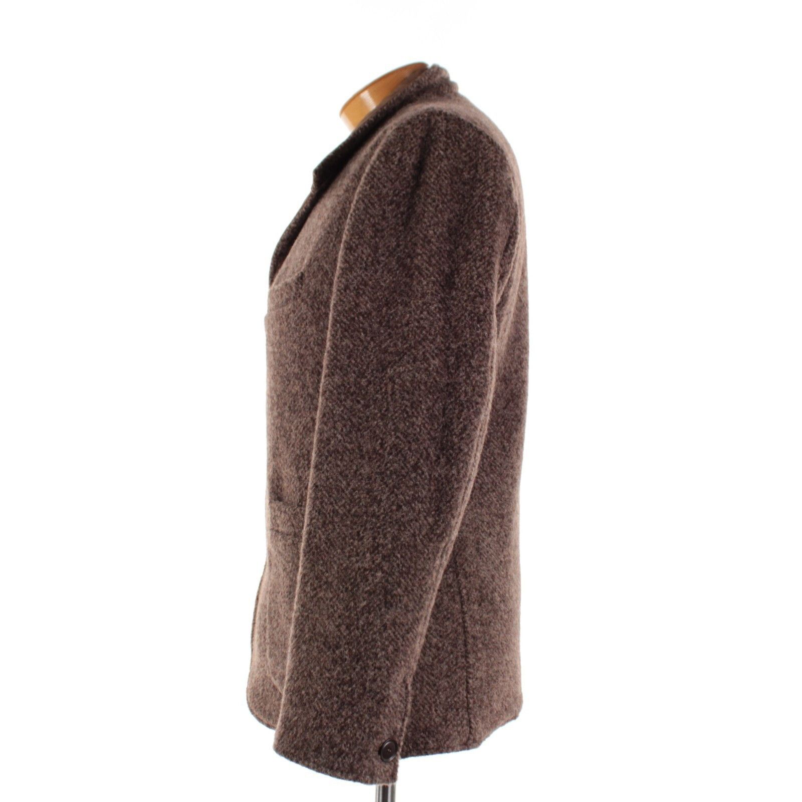 Luciano Barbera Luciano Barbera Jacket Size M US In Brown Alpaca Blend Size US M / EU 48-50 / 2 - 4 Thumbnail