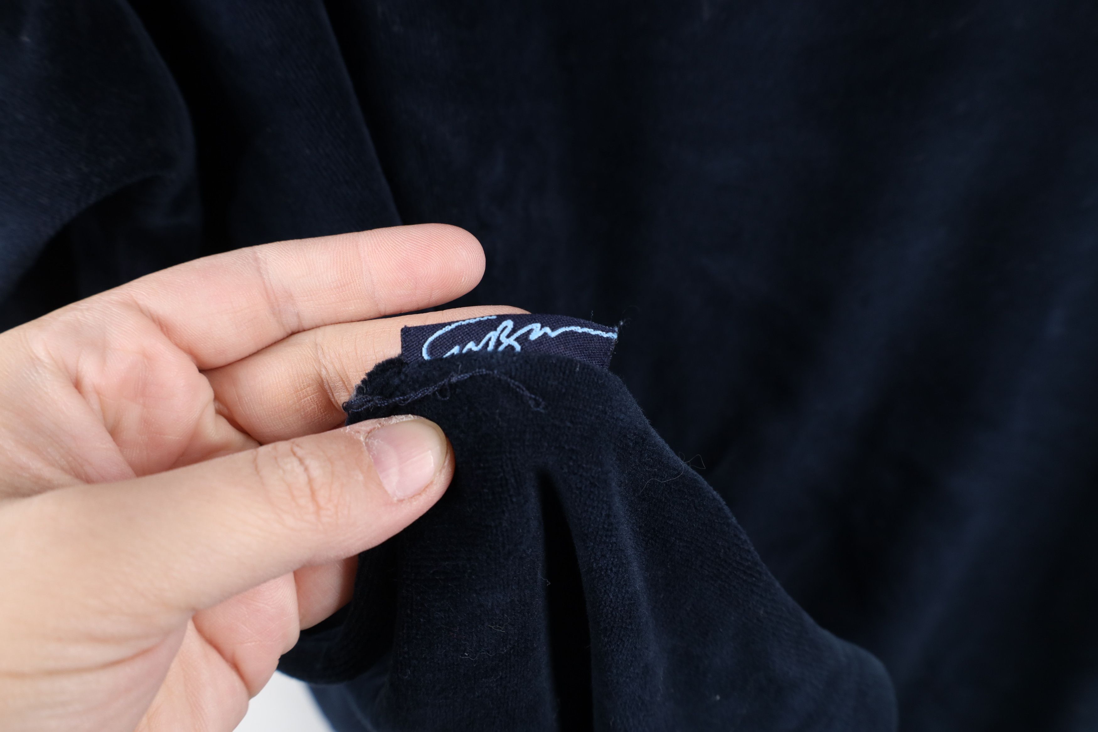 Fubu × Vintage Vintage 90s FUBU Out Script Velour Long Sleeve Polo Shirt Size US XXL / EU 58 / 5 - 11 Thumbnail