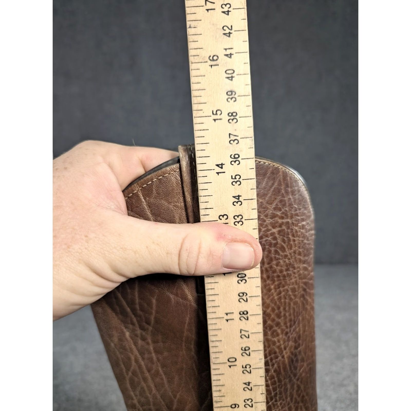 Frye VINTAGE FRYE Boots 3239 Men’s 9.5 D Brown Leather Cowboy Boots RARE USA Frye 3239 Western Cowboy Leather Brown Men 9.5 D USA Vintage Boots Size US 10 / EU 43 - 7 Thumbnail