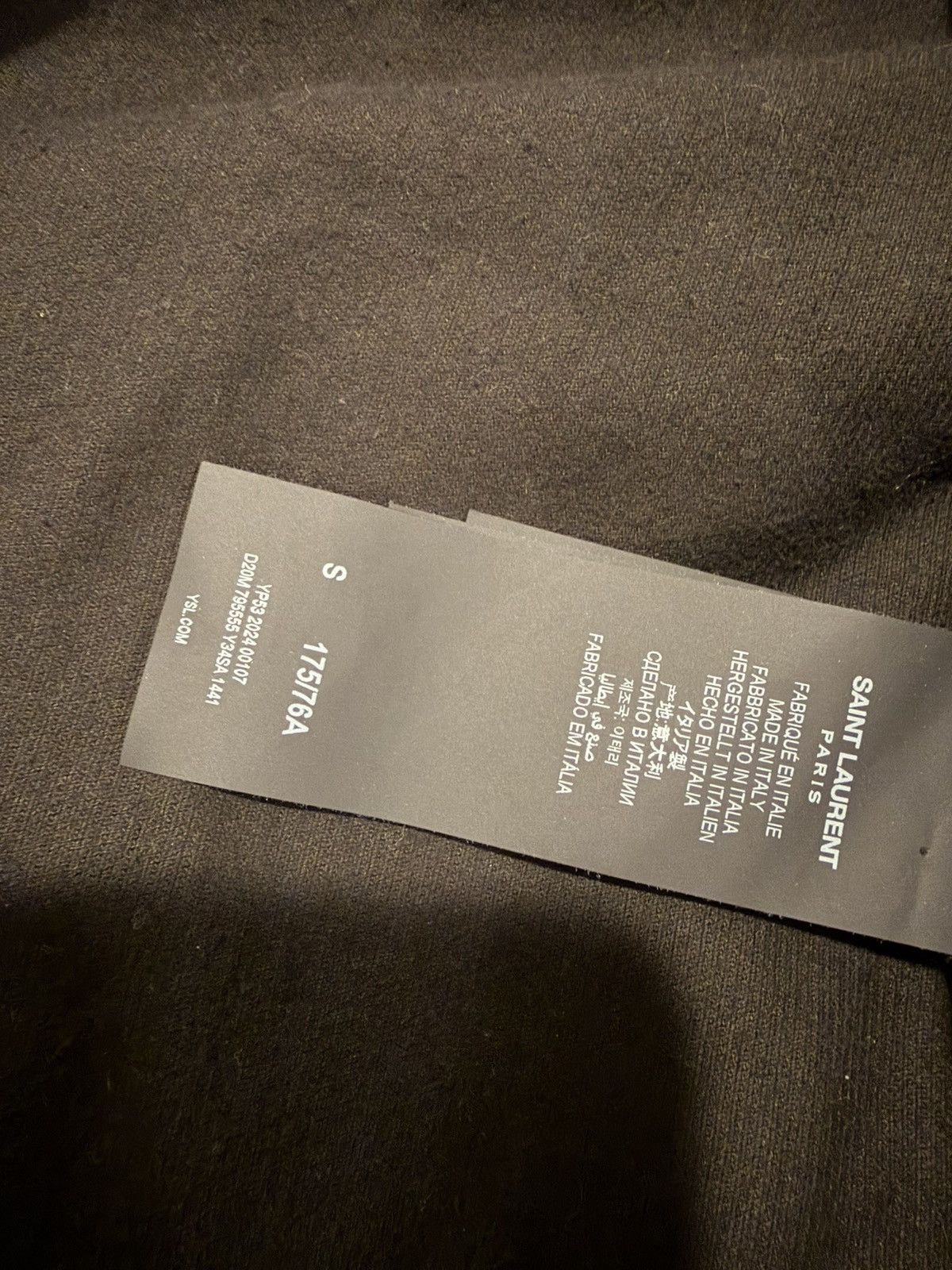 Saint Laurent Paris Saint laurent mens corduroy loose fit 2023 shirt. S. $1150 Size US S / EU 44-46 / 1 - 4 Thumbnail