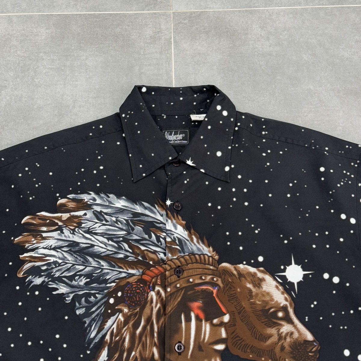 Vintage Vintage American Indians Aloha Hawaiian Button Shirt Size L Size US L / EU 52-54 / 3 - 6 Thumbnail