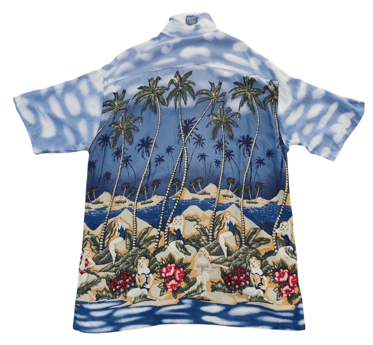 Vintage Vintage Pierre Cardin Rayon Hawaiian Shirt Size US M / EU 48-50 / 2 - 2 Thumbnail