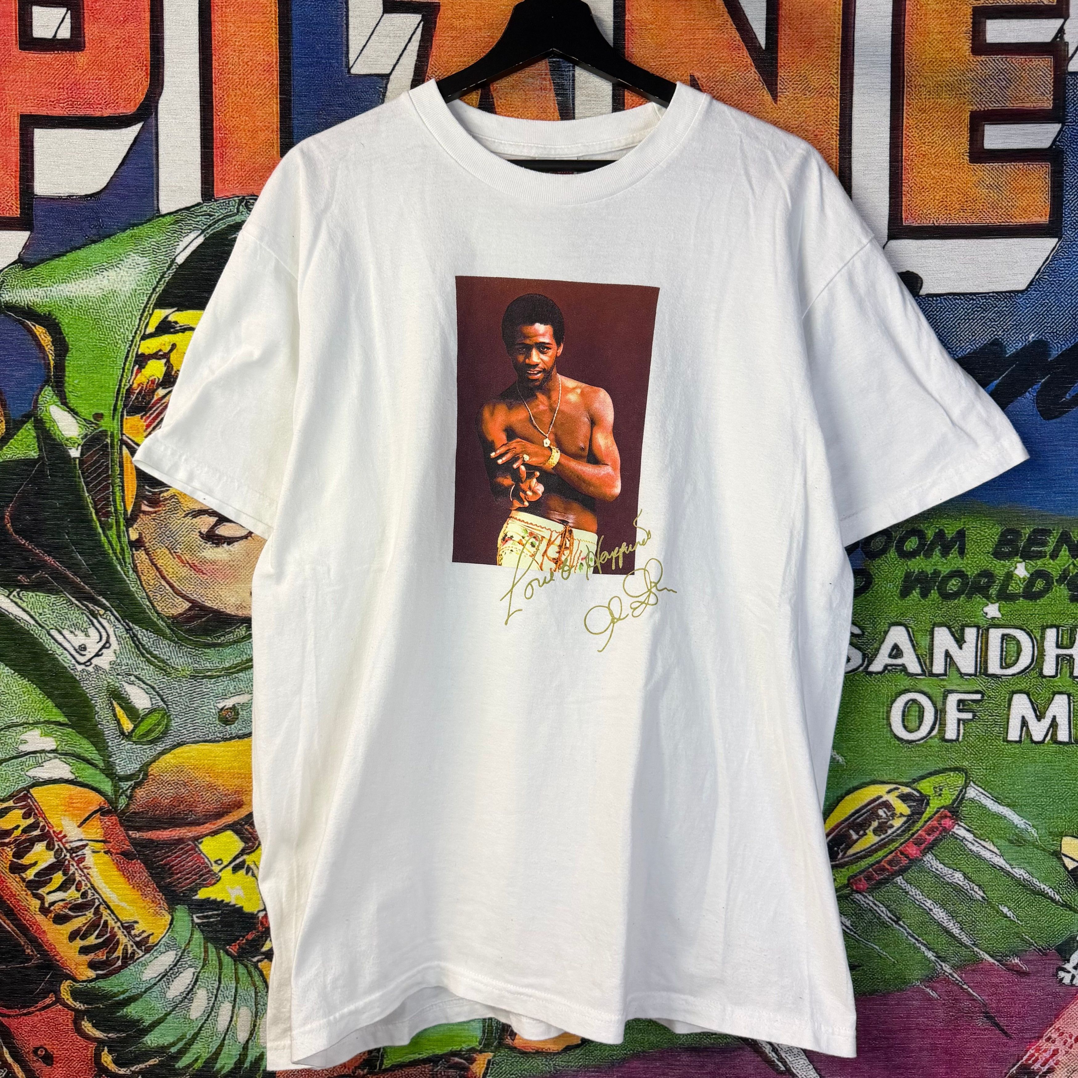 Supreme 2004 Supreme Los Angeles Hebrew Box Logo Tee White Size XL