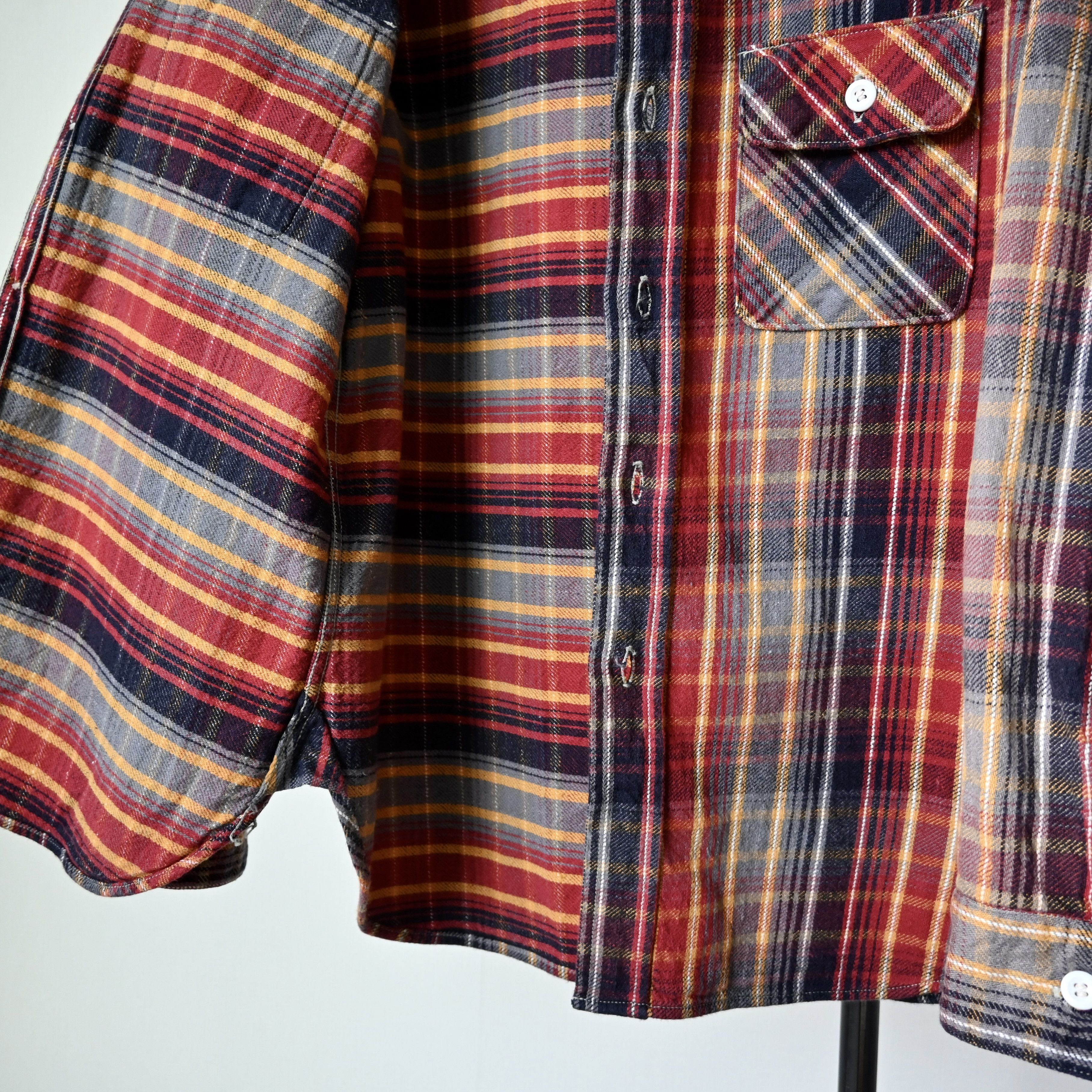 Warehouse & Co. DUBBLE WORKS by Warehouse heavyweight flannel shirt, 36 Size US XS / EU 42 / 0 - 10 Thumbnail