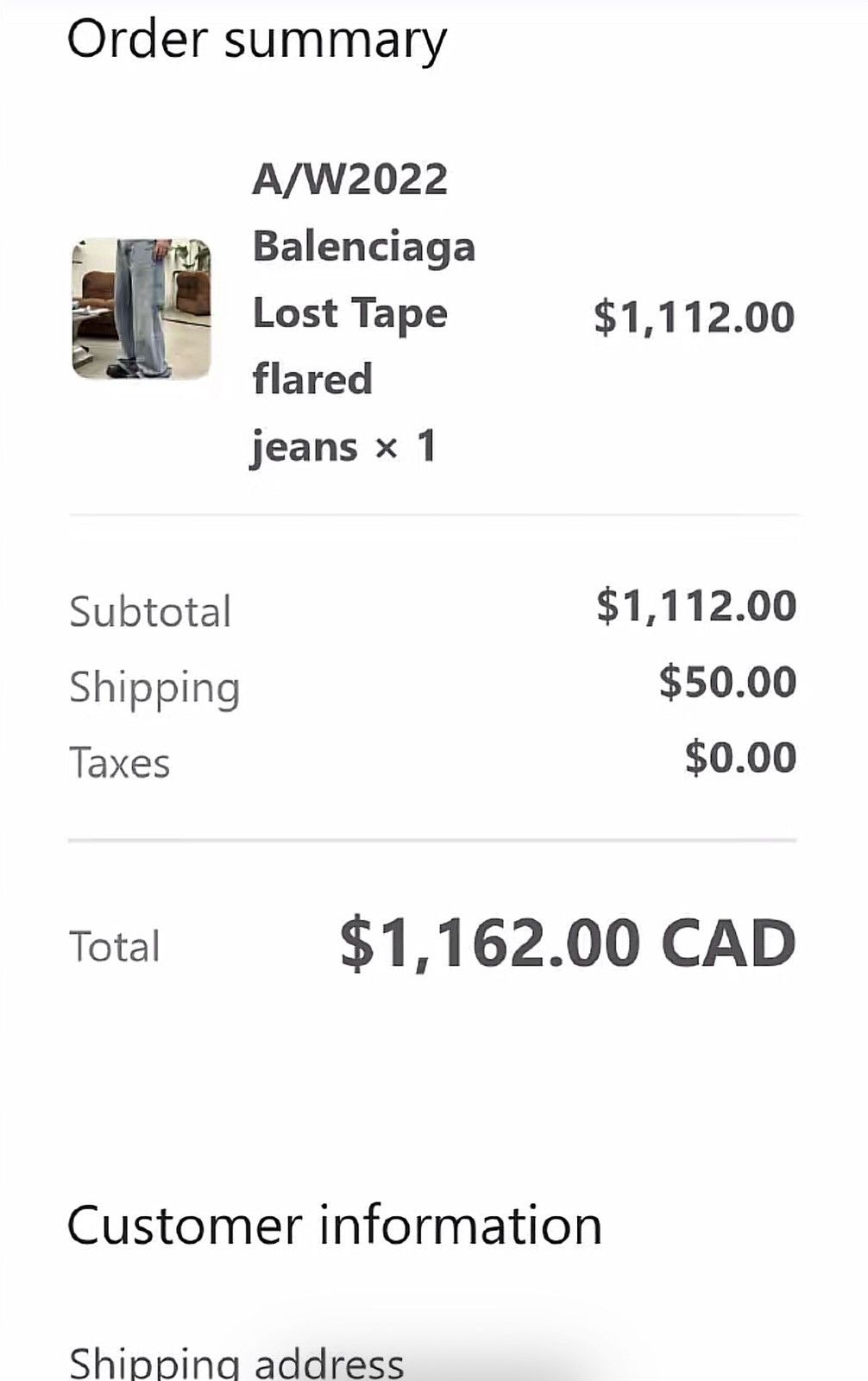 Balenciaga Balenciaga lost tape denim Size US 34 / EU 50 - 7 Thumbnail