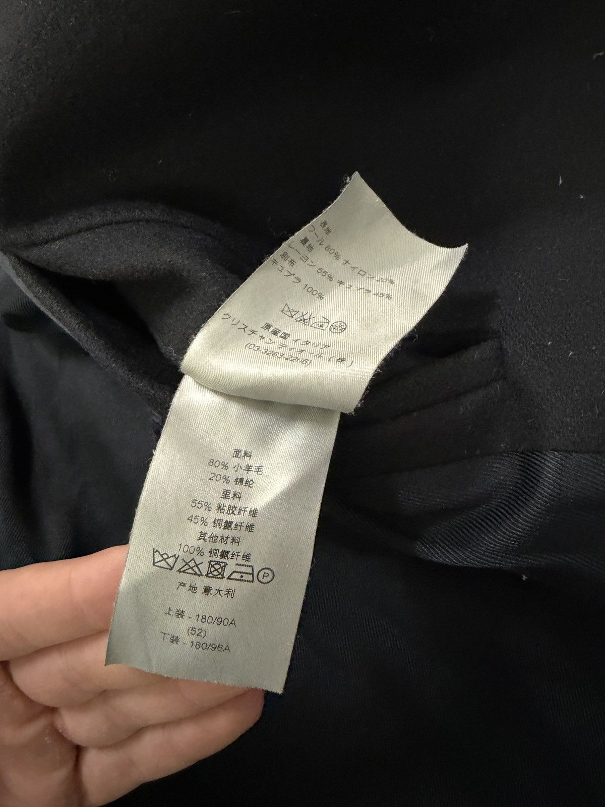 Dior Dior Homme Wool Double Breasted Peacoat Size US XL / EU 56 / 4 - 18 Thumbnail