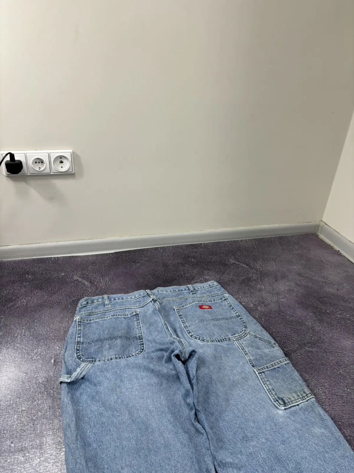 Dickies × Vintage Vintage Dickies American Blue Denim Work Hype Baggy Jeans Size US 38 / EU 54 - 4 Thumbnail