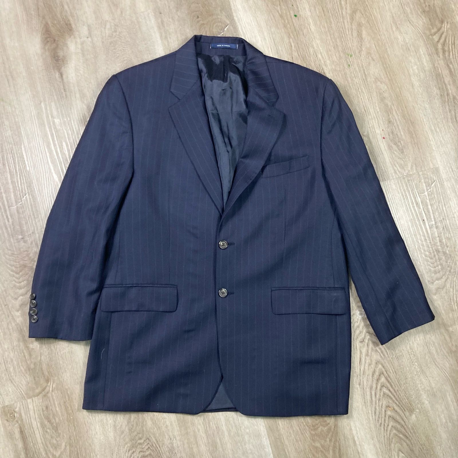 Lauren Ralph Lauren Lauren Ralph Lauren Women's Navy Blue Blazer Jacket 42R Size M / US 6-8 / IT 42-44 - 9 Thumbnail