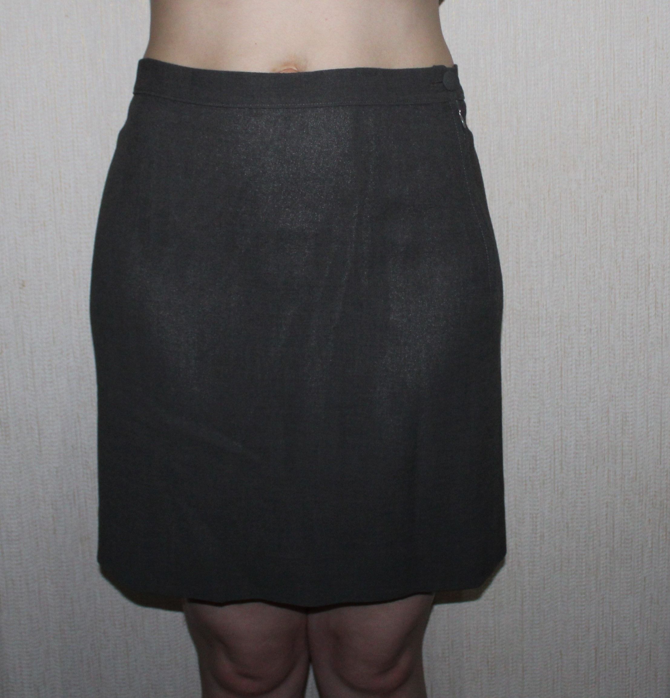 Moschino Vtg Rare 90's Moschino Wool Friendly Lined Italian Skirt Size L / US 10 / IT 46 - 13 Thumbnail