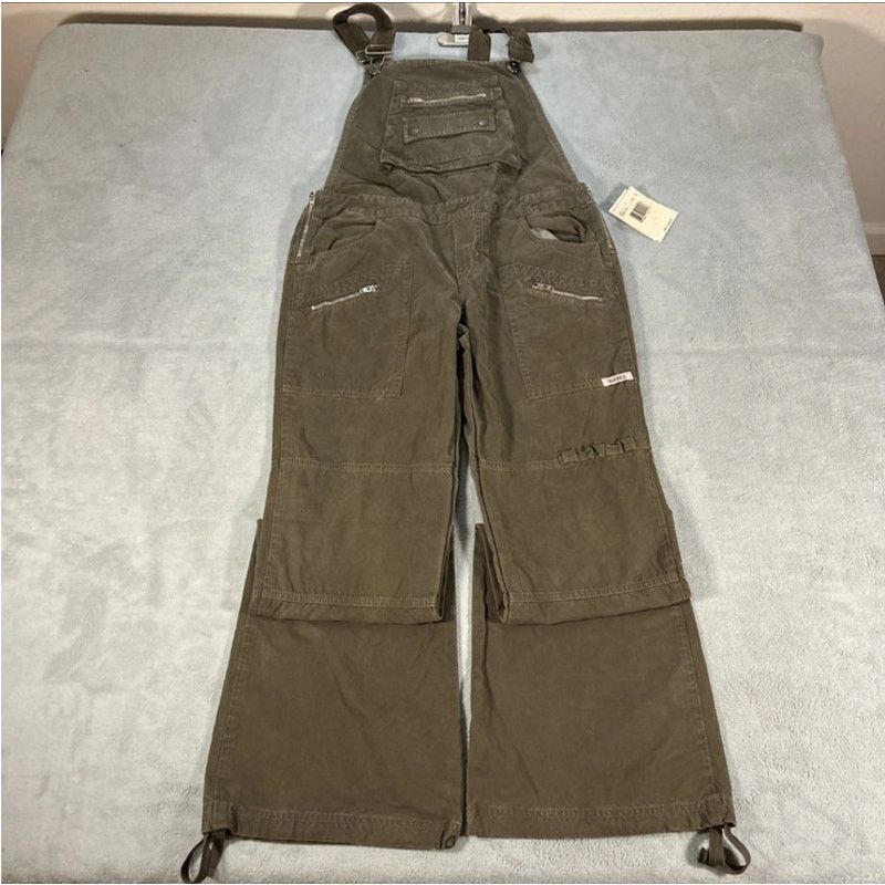 Deadstock Guess Overalls Mens Small 30x33 Baggy Flare Wide
