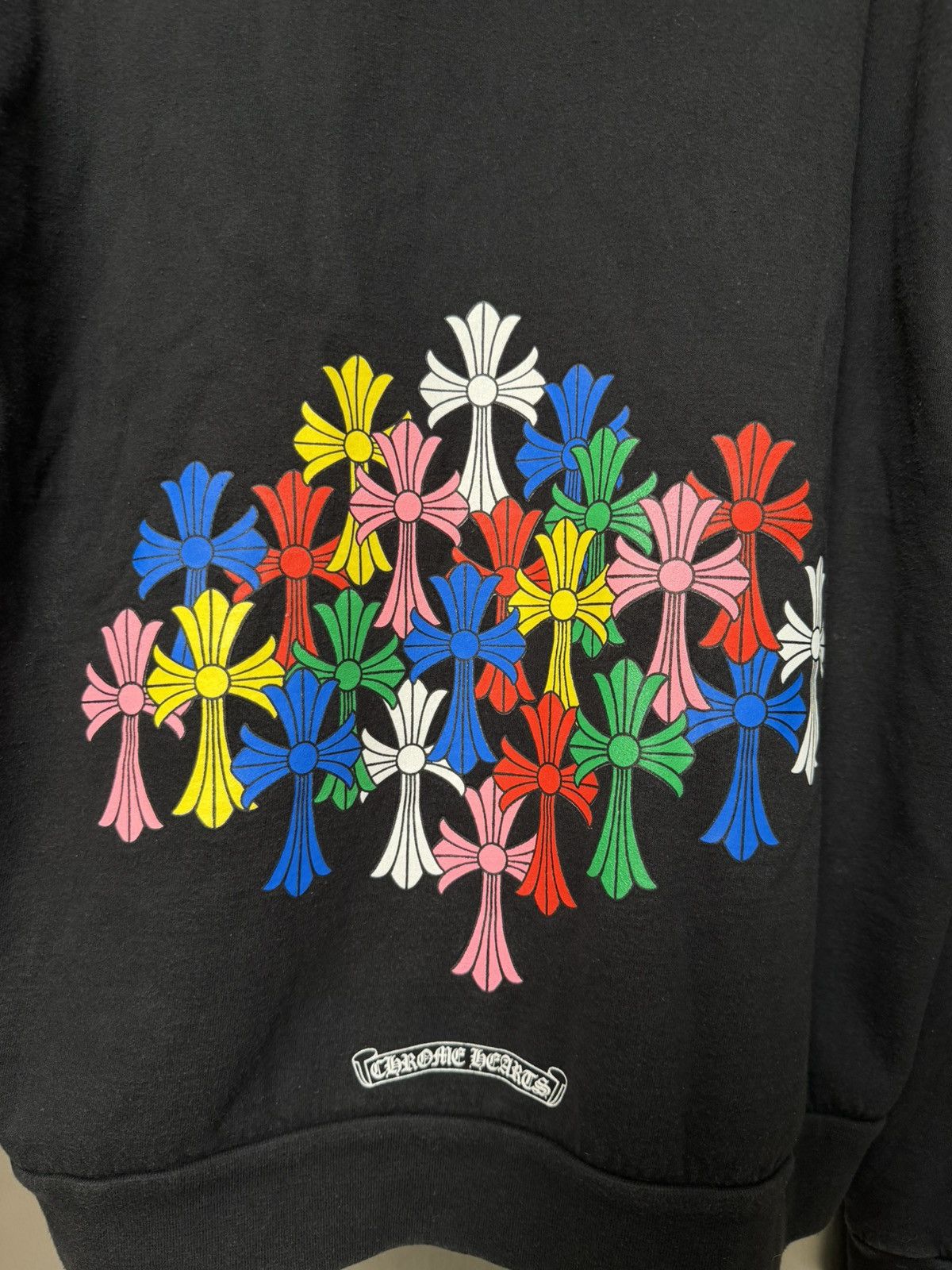 Chrome Hearts Chrome Hearts multicolor cross patches zip up hoodie Size US L / EU 52-54 / 3 - 6 Thumbnail