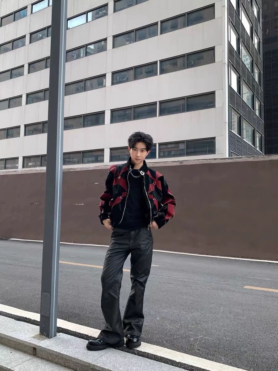 Designer × Japanese Brand FLYERRER Four-Pointed Star Rivet Faux Size XL / US 12-14 / IT 48-50 - 6 Thumbnail