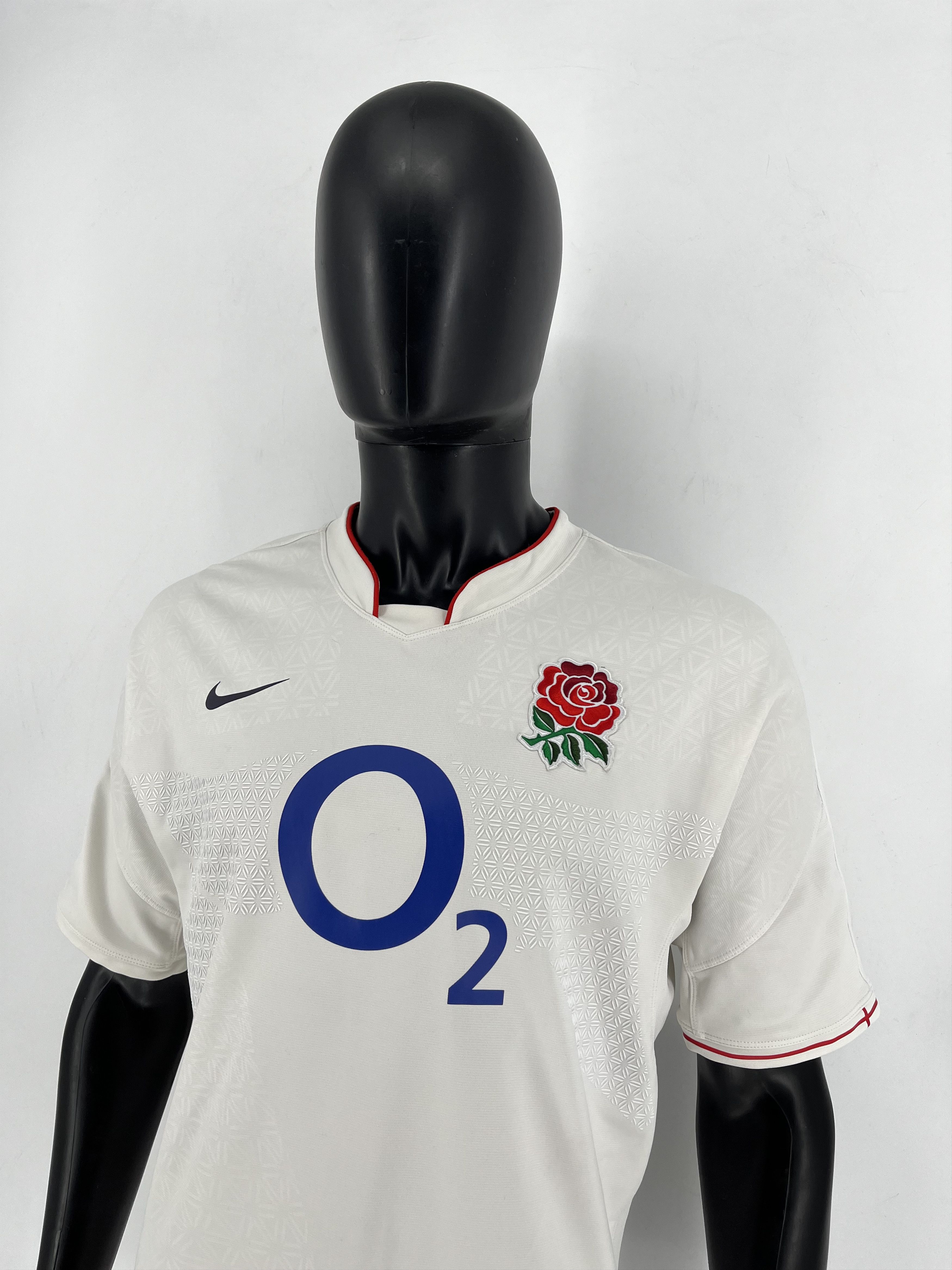 Nike Nike England 2009/2010 Floreat Ubique Home Jersey T Shirt Size US XL / EU 56 / 4 - 8 Thumbnail