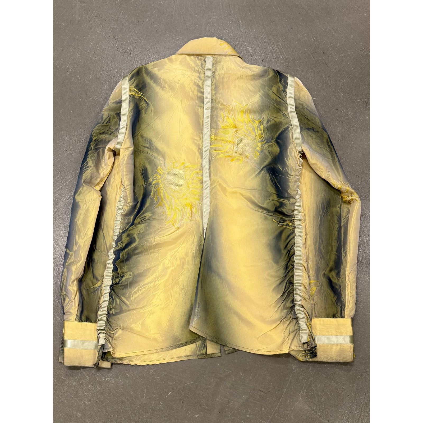 Roberto Cavalli 2000s Cavalli iridescent embroidered shirt Size M / US 6-8 / IT 42-44 - 2 Thumbnail
