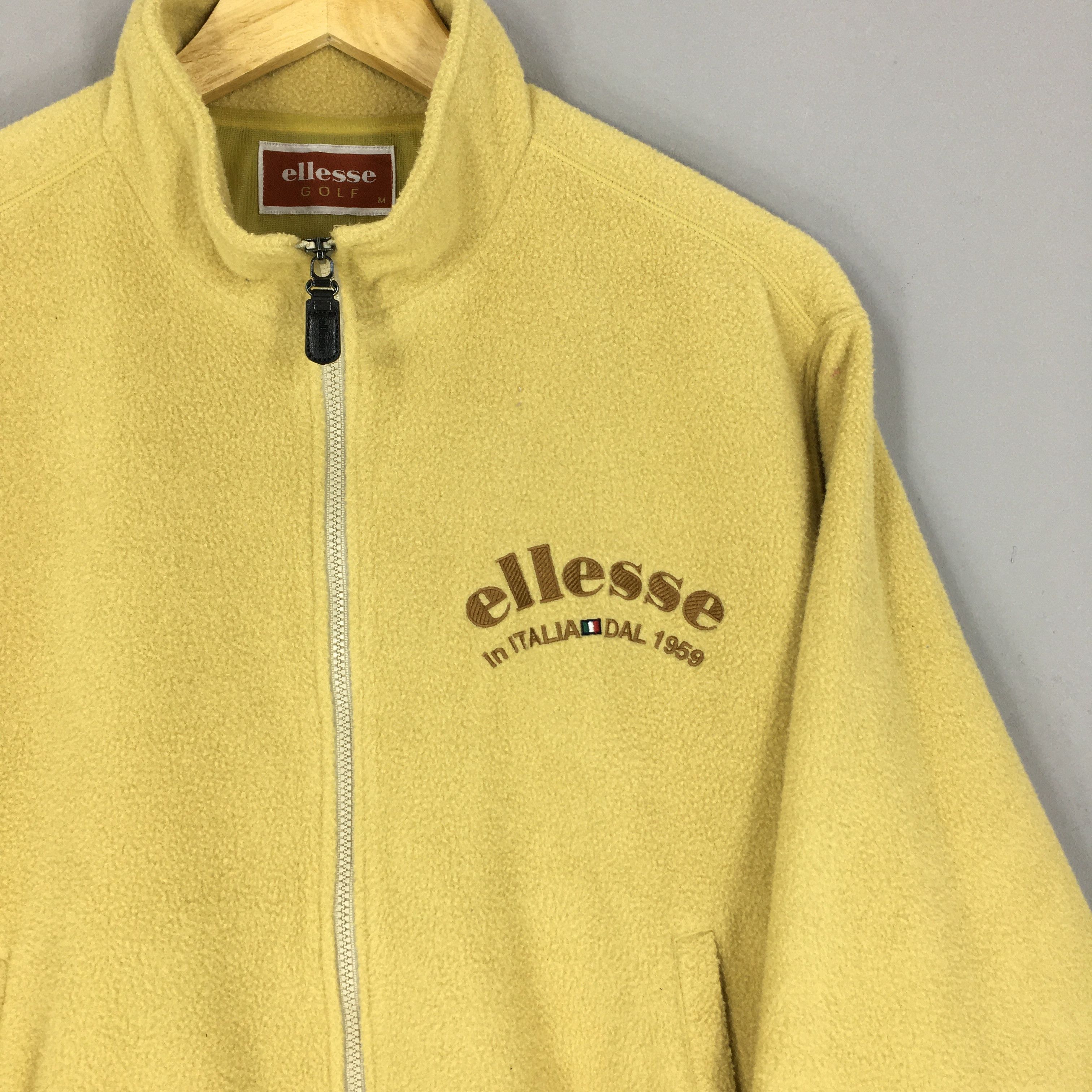 Ellesse × Polartec Vintage Ellesse Golf Polartec Fleece Jacket Medium Size US M / EU 48-50 / 2 - 4 Thumbnail