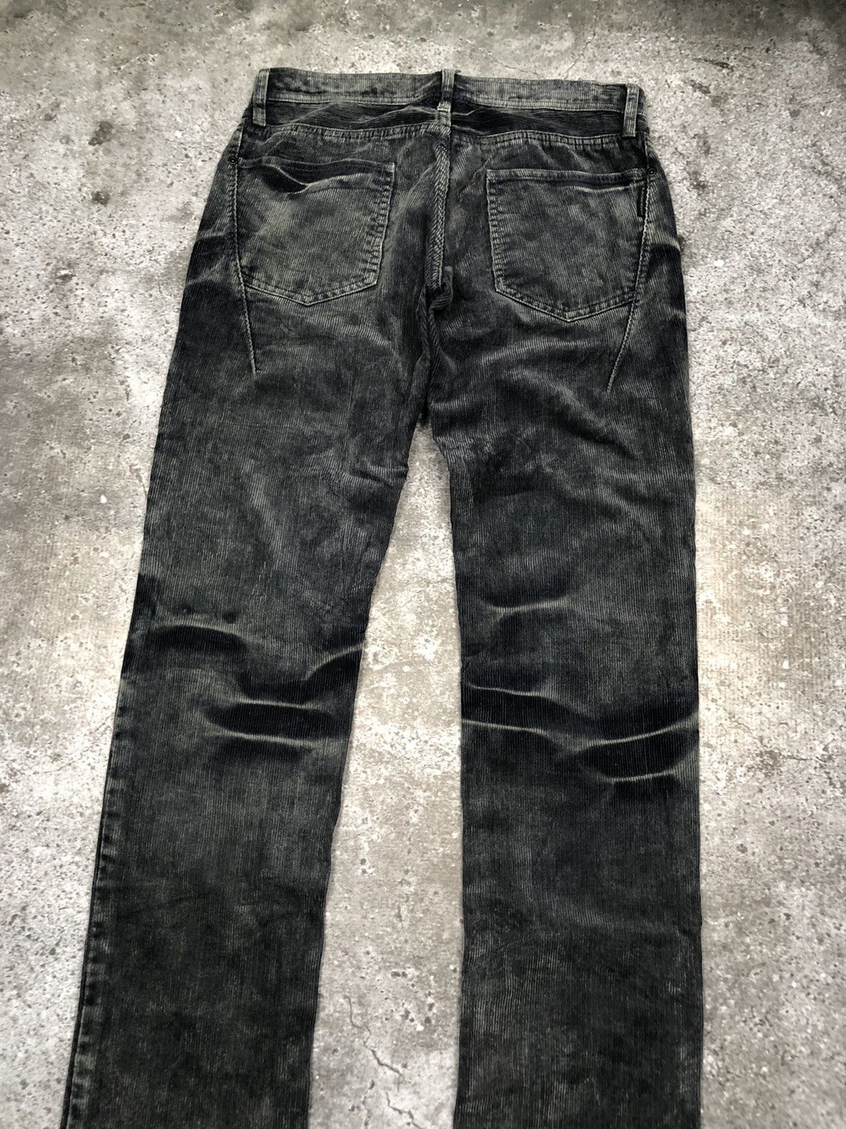 Neil Barrett BLACK BARRETT By Neil Barrett Bleached Corduroy Pants Size US 29 - 6 Thumbnail