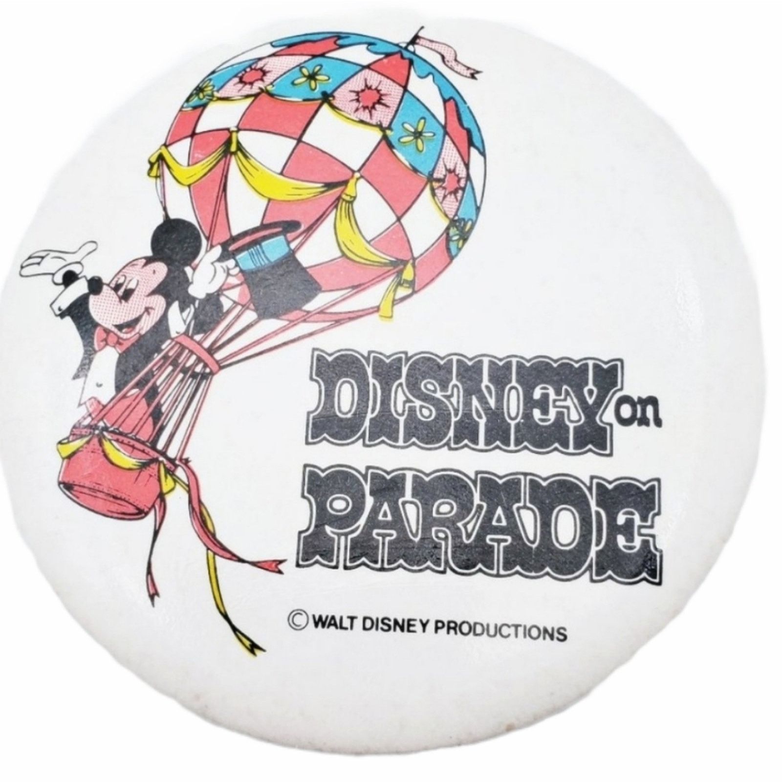 Disney VTG Disney Parks on Parade 70's Pinback Button - Magical! Size ONE SIZE - 1 Thumbnail