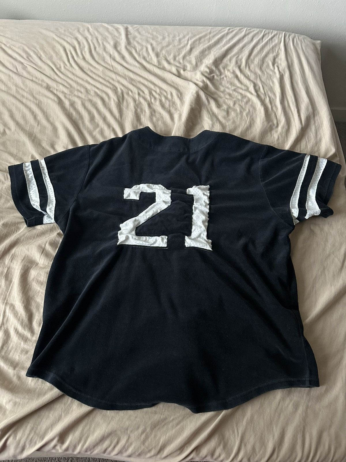 Supreme Supreme Velour Baseball Jersey Size US L / EU 52-54 / 3 - 6 Thumbnail