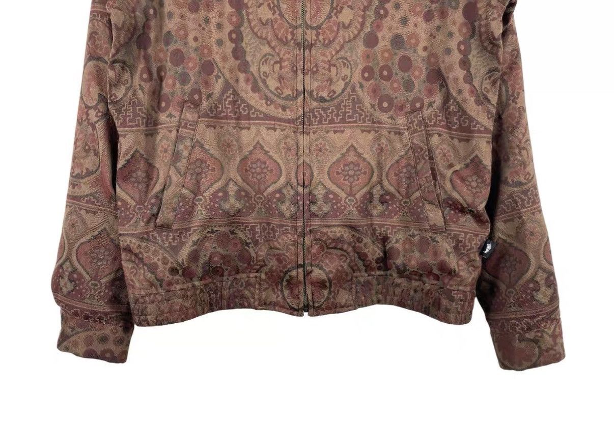 Stussy Stussy Paisley Pattern Ethnic Style Jacket J31 Size US L / EU 52-54 / 3 - 4 Thumbnail