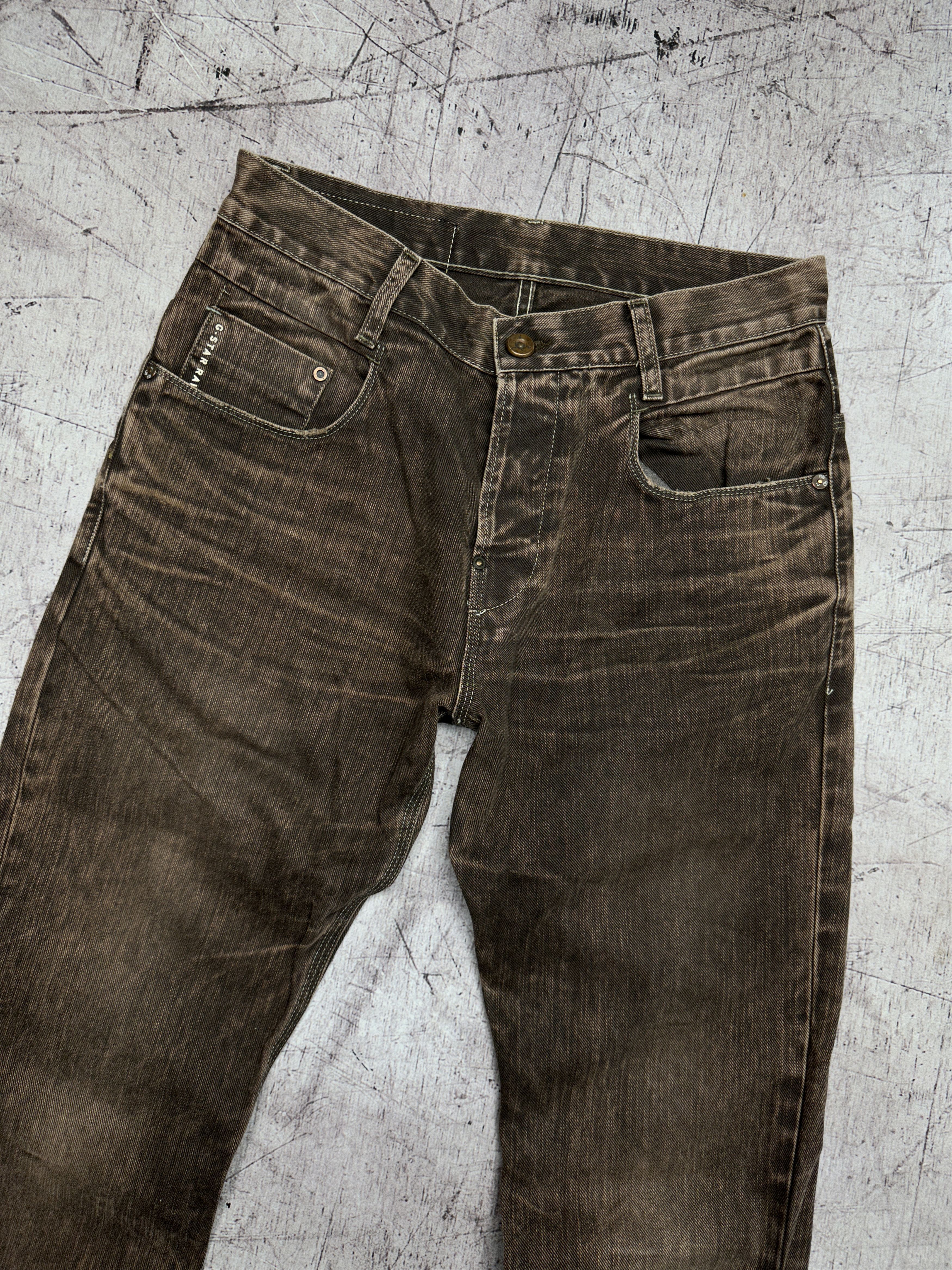 G-Star G Star Raw Mens New Radar Tapered Denim Pants Jeans Size US 30 / EU 46 - 2 Thumbnail